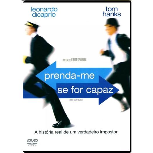 DVD Prenda-Me se For Capaz - Tom Hanks, Leonardo Dicaprio