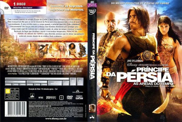 DVD - Príncipe da Pérsia - as Areias do Tempo - Disney