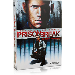 DVD Prison Break - 1ª Temporada - em Busca da Verdade (6 DVDs)