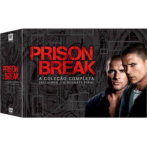 DVD - Prison Break: a Coleção Completa Incluindo - o Resgate Final (23 Discos)