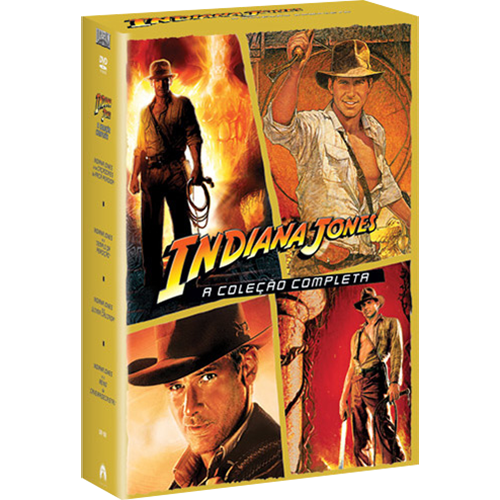 DVD Quadrilogia Indiana Jones
