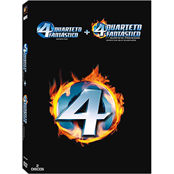Tudo sobre 'DVD Quarteto Fantástico + Quarteto Fantástico e o Surfista Prateado (2 DVDs)'