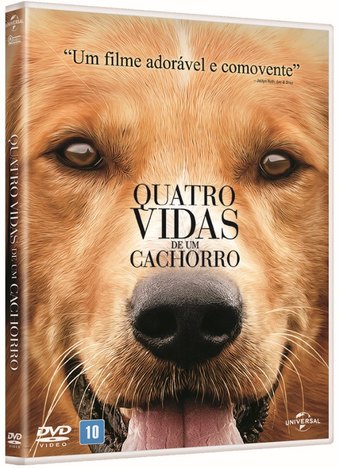 Dvd Quatro Vidas de um Cachorro