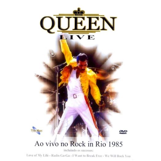 DVD Queen - ao Vivo no Rock In Rio 1985