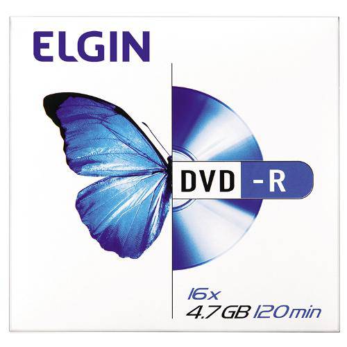 Dvd-R 4.7gb 16x - Elgin - com 1 Unidade - 82099
