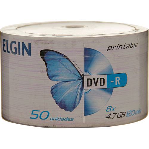DVD-R Elgin - 50 Unidades