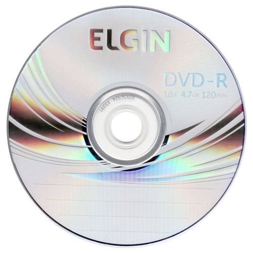 Tudo sobre 'Dvd-R Elgin com Logo 16x'