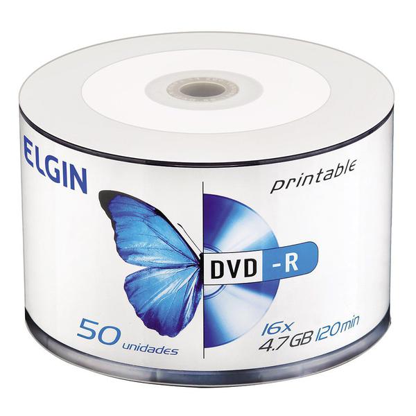 DVD-R Elgin Midia 4.7GB 120min 16x Bulk 50