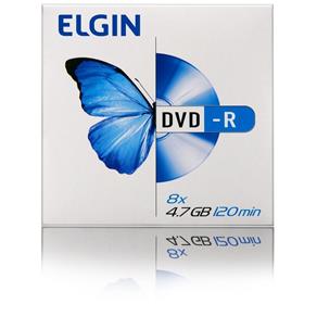 Dvd-R Envelope 4,7Gb / 120 Min / 8X Un. - Elgin