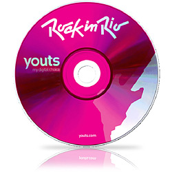 DVD-R Youts 8x Colorful Pink - Rock In Rio - Microservice