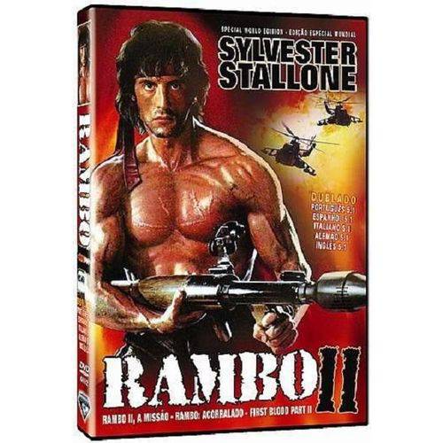 Tudo sobre 'Dvd Rambo II - a Missão - Sylvester Stallone'