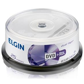 DVD-RDL 8.5GB 8x - Elgin - com 25 Unidades - 82095