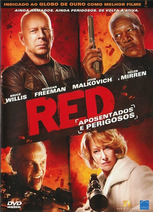 Dvd Red Aposentados e Perigosos Usado