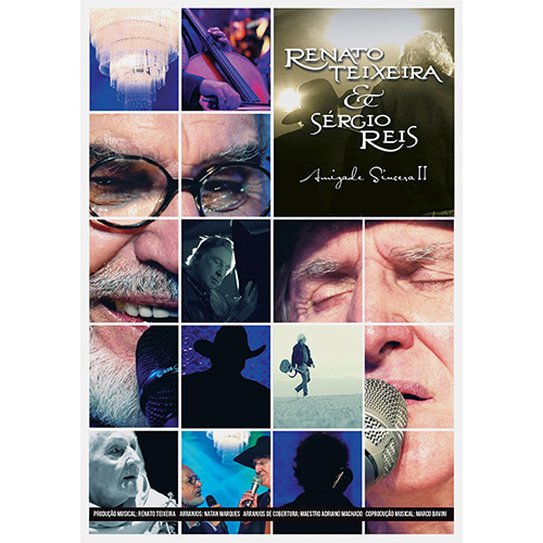 DVD - Renato Teixeira & Sérgio Reis - Amizade Sincera 2