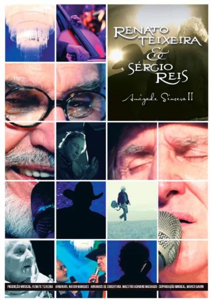 DVD Renato Teixeira Sérgio Reis - Amizade Sincera Ii - 953076