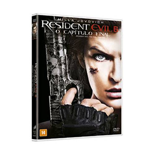 Dvd - Resident Evil 6: o Capítulo Final