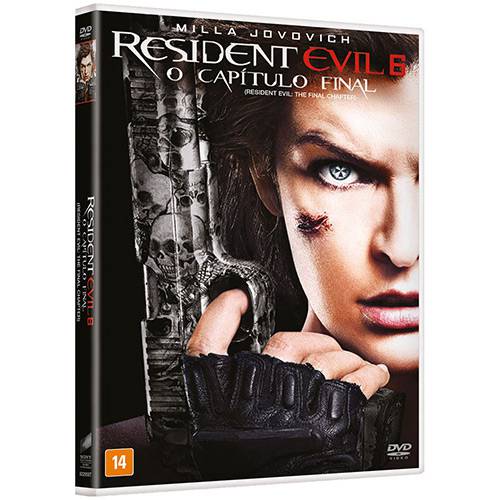 DVD Resident Evil 6: o Capítulo Final
