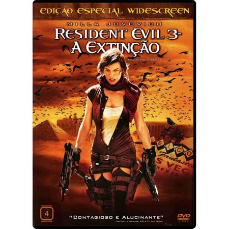 DVD Resident Evil 3 - a Extinção
