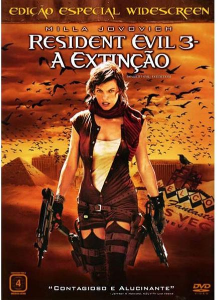 DVD Resident Evil 3 - a Extinção