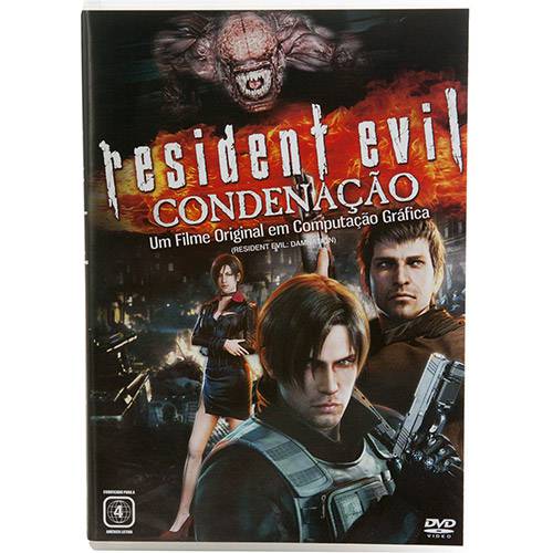 Tudo sobre 'DVD Resident Evil: Condenação - um Filme Original em Computação Gráfica'