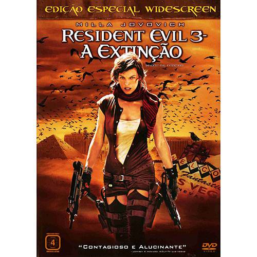 DVD Residente Evil 3 - a Extinção