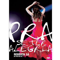 DVD Roberta Sá: Pra se Ter Alegria - ao Vivo