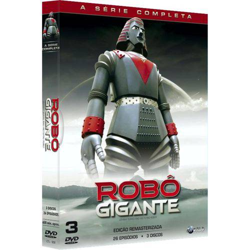 Tudo sobre 'DVD Robô Gigante - a Série Completa - 3 Discos'