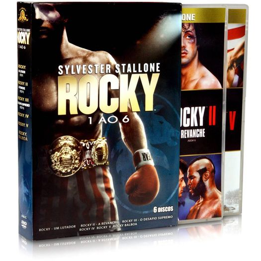 Tudo sobre 'DVD Rocky 1 ao 6 (6 DVDs)'