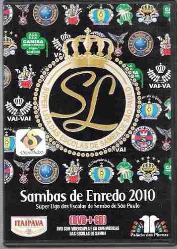 Dvd Sambas de Enredo 2010