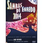 Dvd - Sambas De Enredo 2014