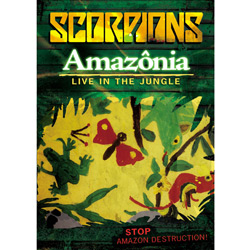 DVD Scorpions - Amazônia - Live In The Jungle