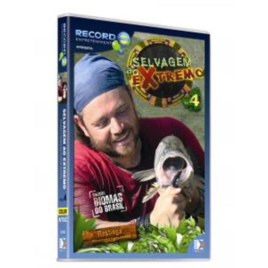 DVD Selvagem ao Extremo Disco 4 - Restinga