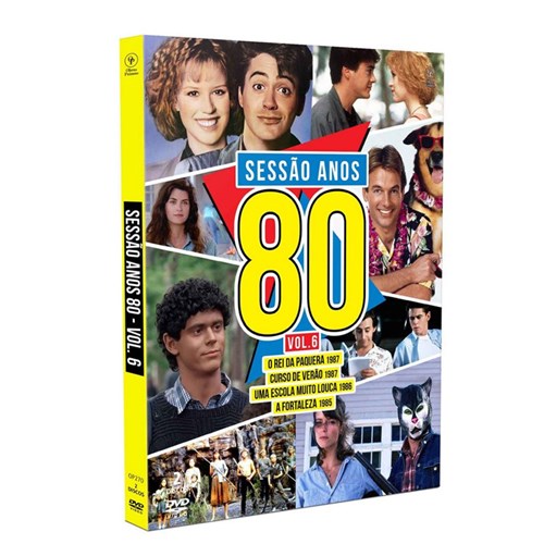 Dvd - Sessão Anos 80 Vol. 6