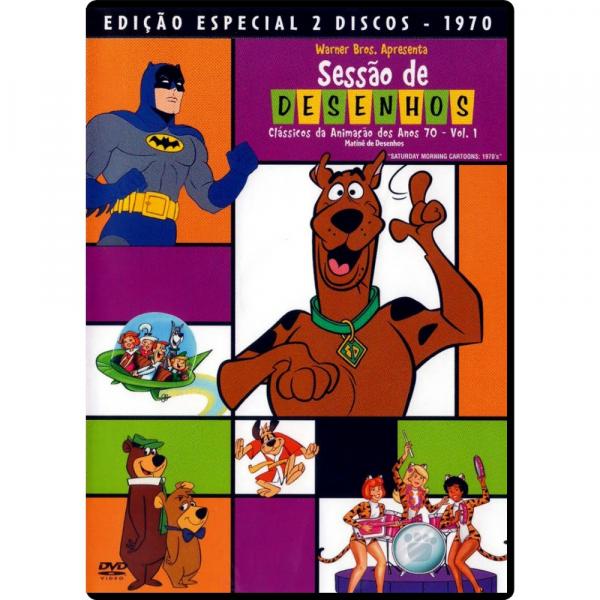 DVD Sessão de Desenhos - Clássicos da Animação dos Anos 70 (Vol. 1) - Warner