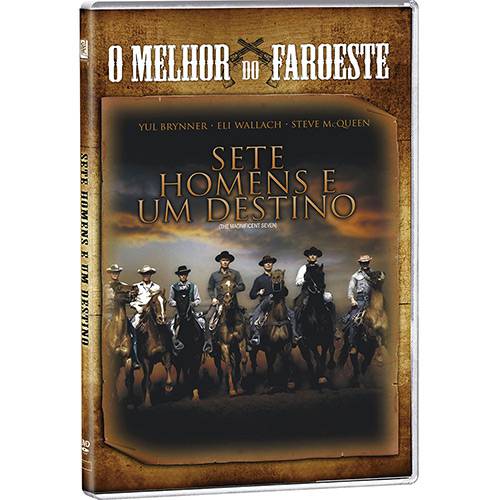 DVD - Sete Homens e um Destino - Coleção Melhor do Faroeste