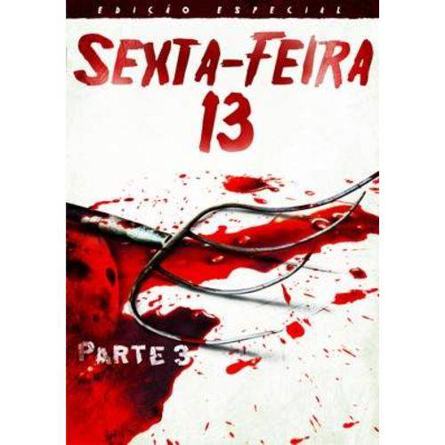Dvd Sexta-Feira 13 Parte 3 - Dana Kimmell, Paul Kratka - Edição Especial