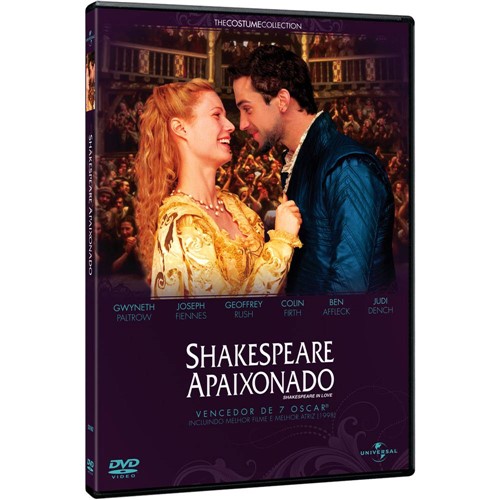 Tudo sobre 'DVD Shakespeare Apaixonado'