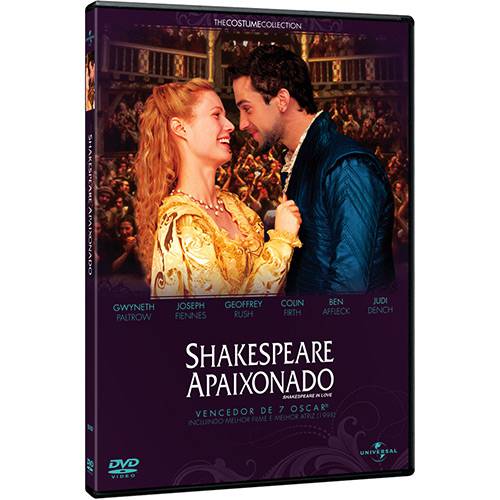 DVD Shakespeare Apaixonado