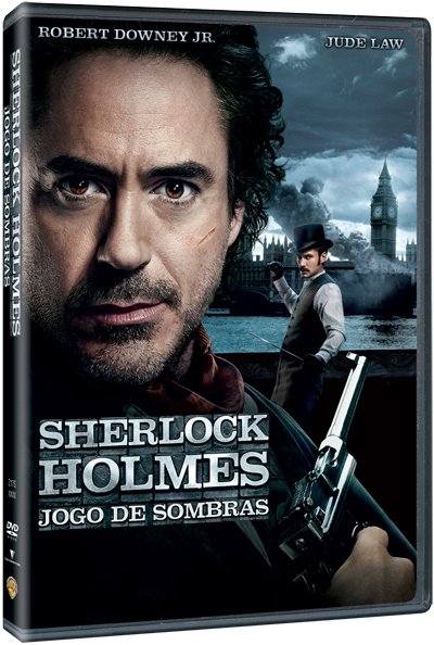 Dvd - Sherlock Holmes o Jogo das Sombras
