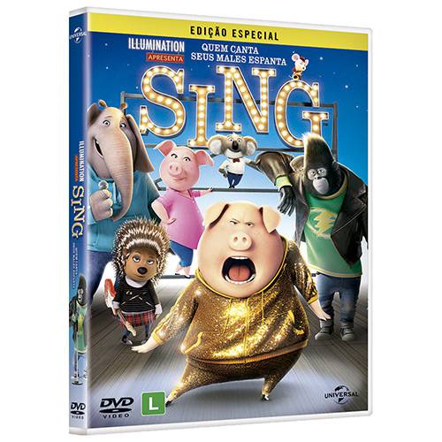 DVD Sing - Quem Canta Seus Males Espanta