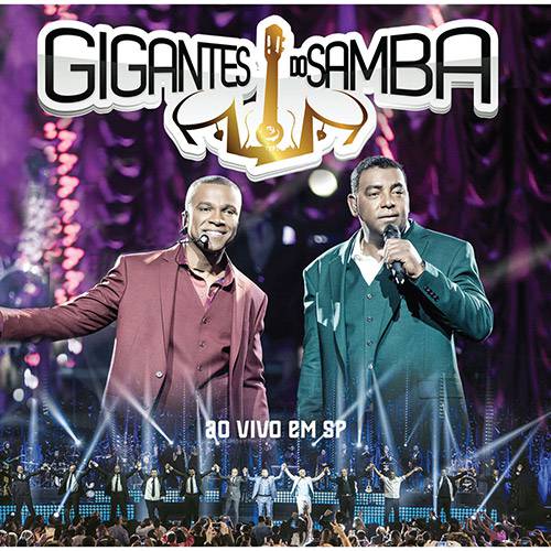 DVD - só Pra Contrariar e Raça Negra - Gigantes do Samba - ao Vivo em SP