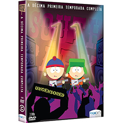 DVD - South Park - 11ª Temporada Completa - (3 DVD's)