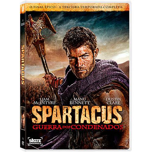 Tudo sobre 'DVD Spartacus: Guerra dos Condenados - 3ª Temporada (4 Discos)'