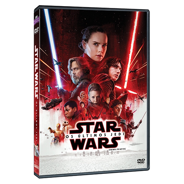 DVD - Star Wars: os Últimos Jedi - Disney
