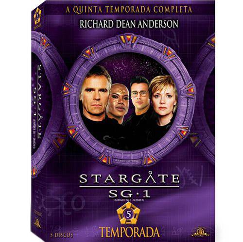 DVD Stargate SG.1 5ª Temporada (5 DVDs)