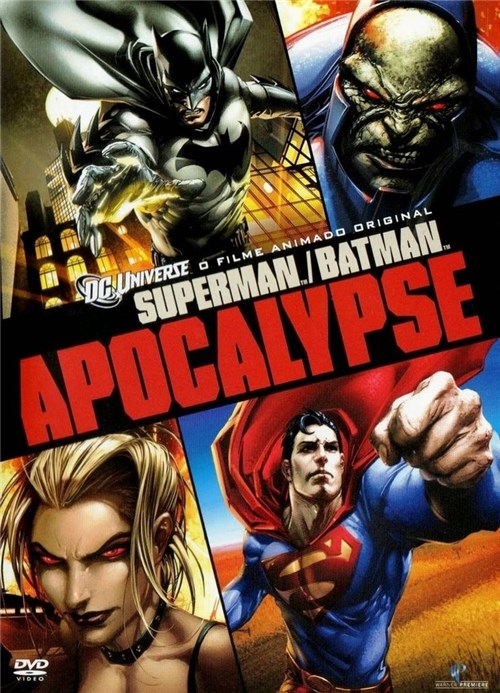 Dvd - Superman e Batman: Apocalypse