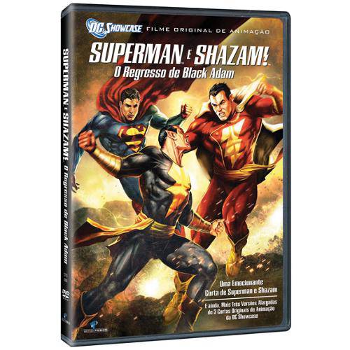 Dvd - Superman / Shazam! - o Retorno de Black Adam