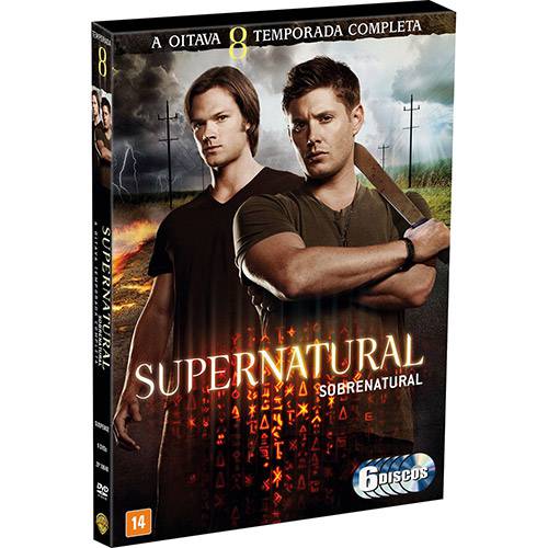 Tamanhos, Medidas e Dimensões do produto DVD Supernatural 8ª Temporada (6 Discos)