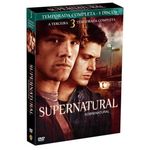 DVD Supernatural - Sobrenatural - 3ª Temporada - 5 Discos