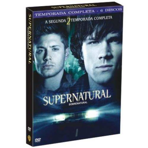 DVD Supernatural - Sobrenatural - 2ª Temporada - 6 Discos